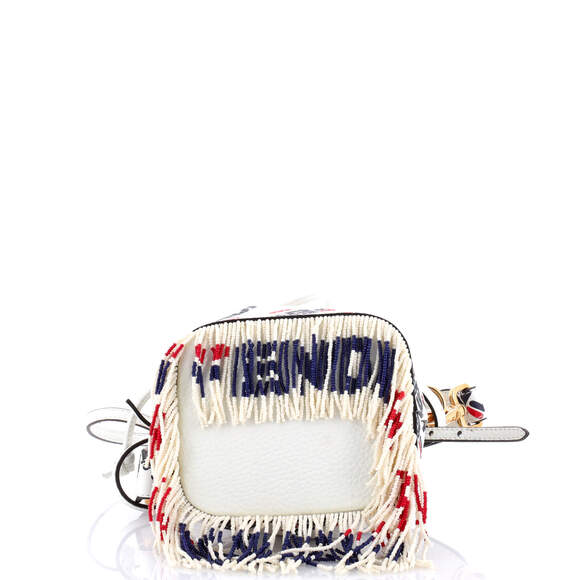 Fendi Mania Logo Mon Tresor Bucket Bag #165794F87B - Picture 5 of 7